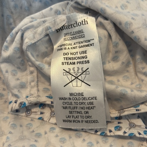 Buttercloth Robert Herjavec men’s white long sleeve button down shirt - Picture 10 of 10